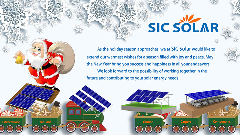 SIC Solar mengucapkan Selamat Hari Krismas dan Selamat Tahun Baru