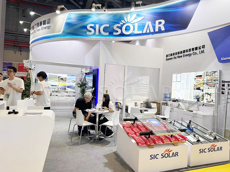 SIC Solar Berjaya mengambil bahagian dalam pameran SNEC 2024 PV+