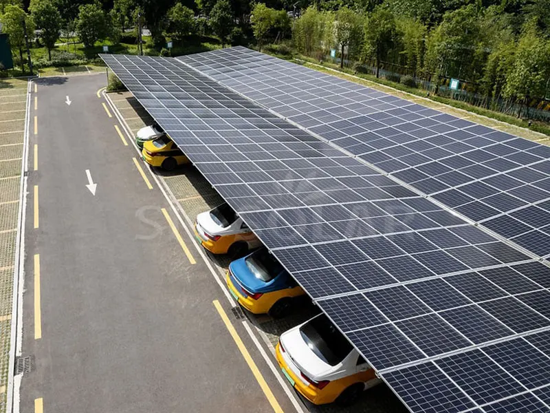 Sistem Pemasangan Solar Carport 250KW Kalis Air Di Filipina