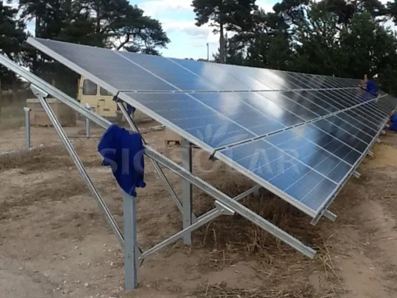Sistem Pemasangan Tanah Jenis Solar Y 50KW Di Indonesia