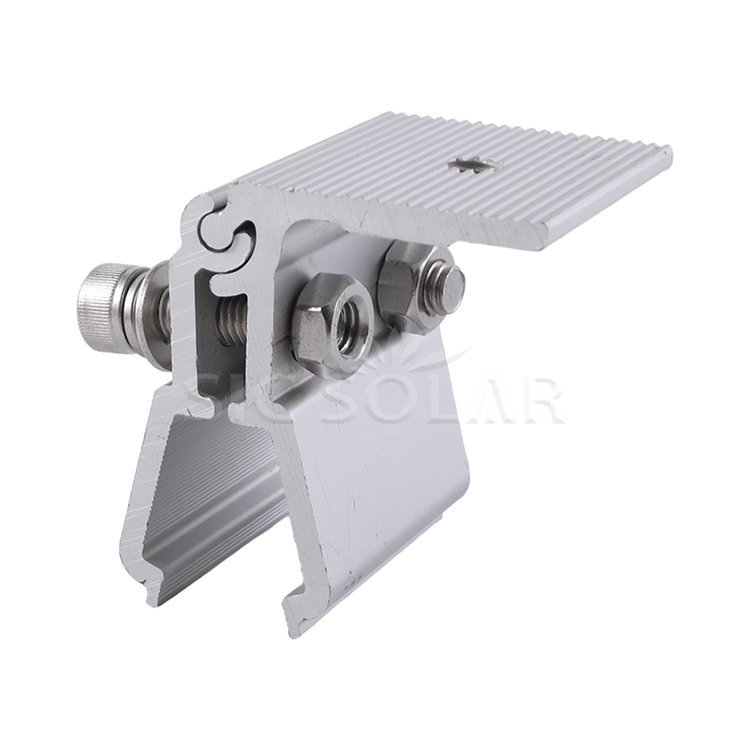 Aluminium klip lok solar pengapit