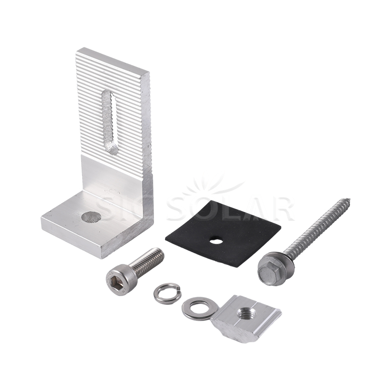Aluminium L Kaki Solar Mount