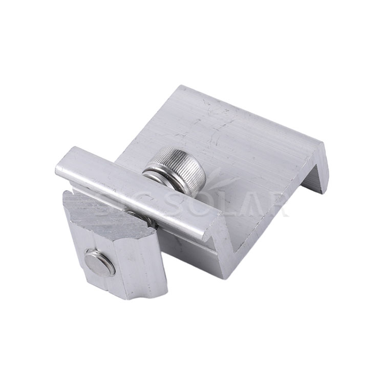 Pengapit Hujung Solar Aluminium
