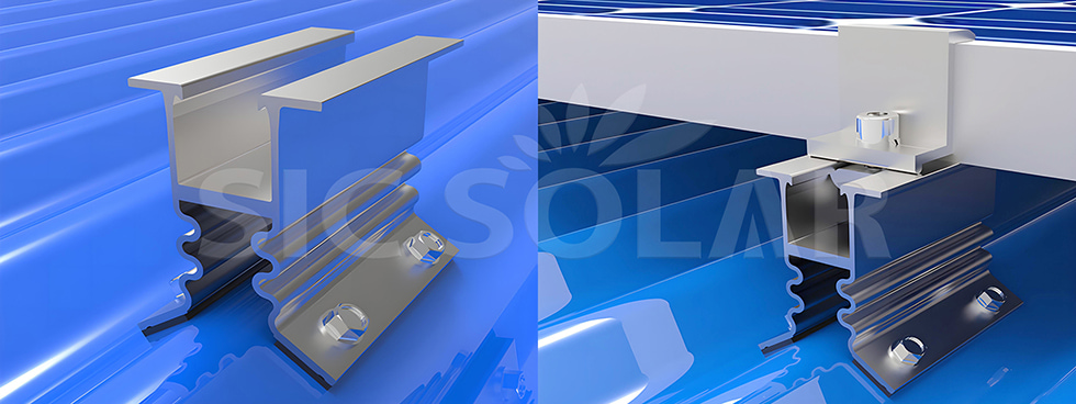 Metal Roof Clamps For Solar Panels
