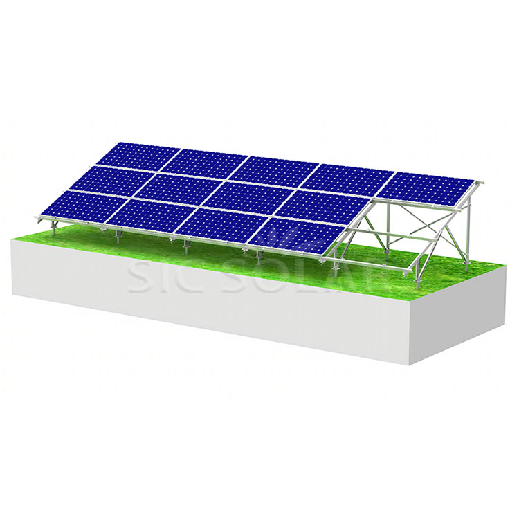 Zam Steel Ground Solar Bracket